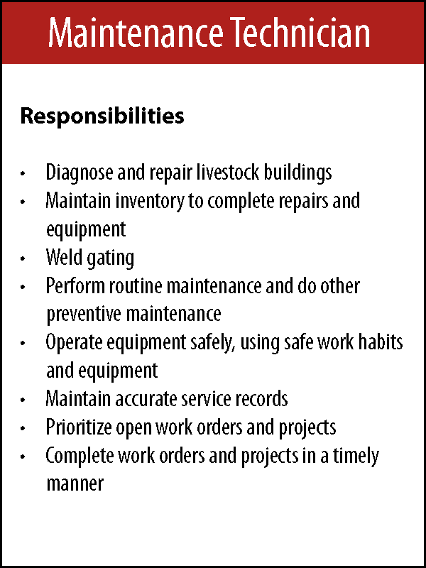 Maintenance Technician